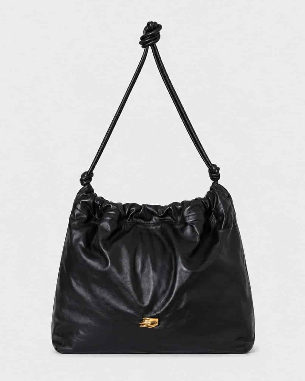 Le Sac G Black Leather Bag - miniatura 1