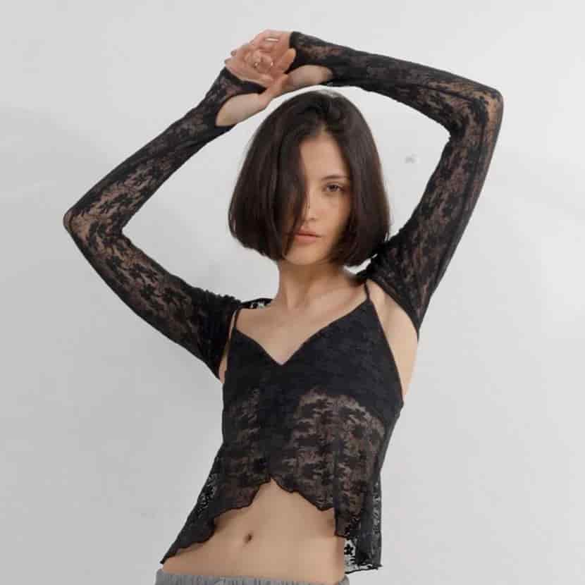 INARA LACE TOP - miniatura 16