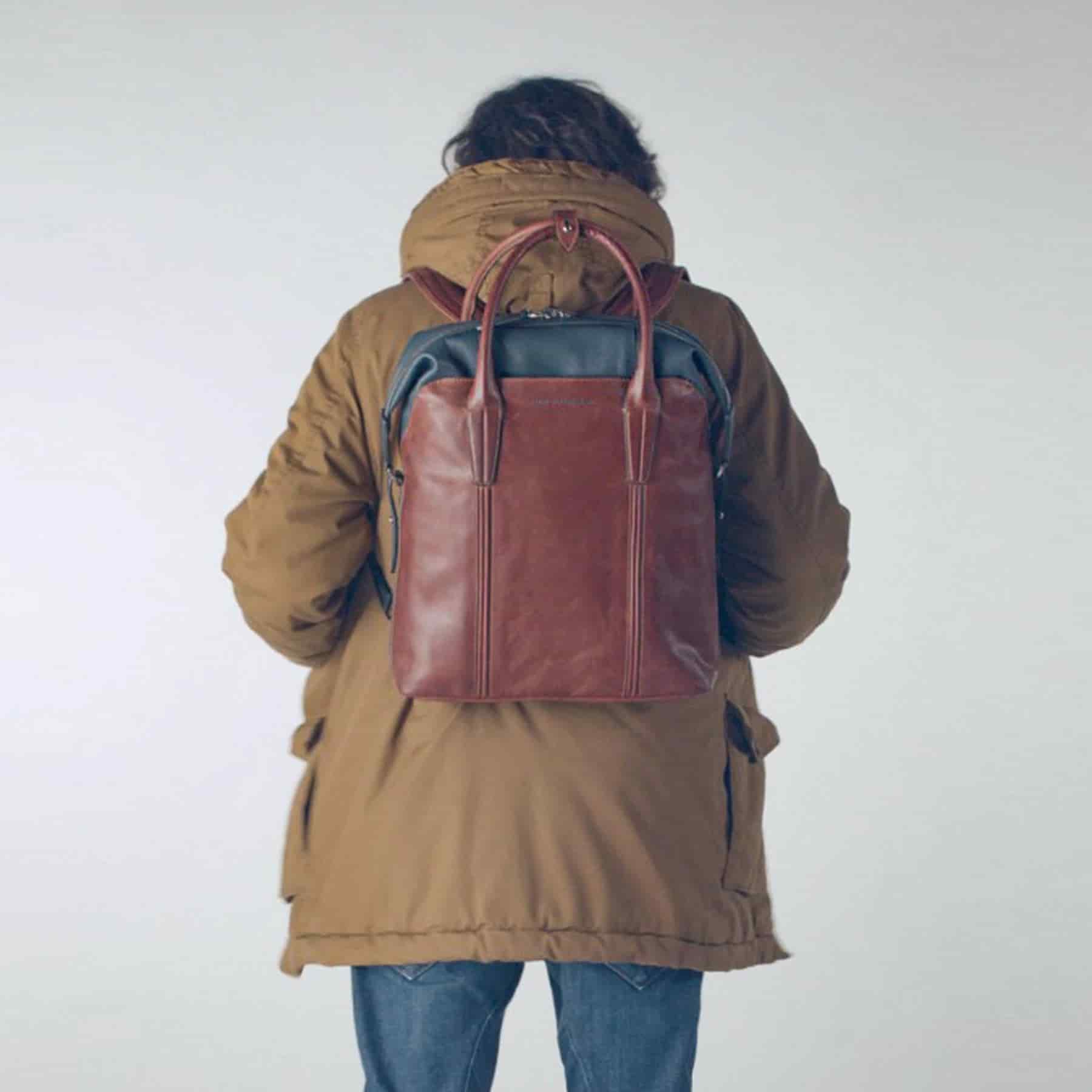 Heritage Backpack / Handbag Black - miniatura 2