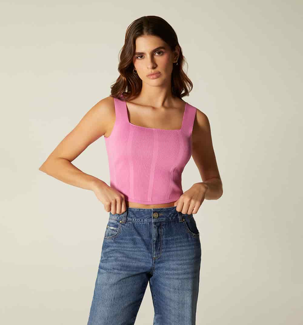 Blusa tiras basica - miniatura 3