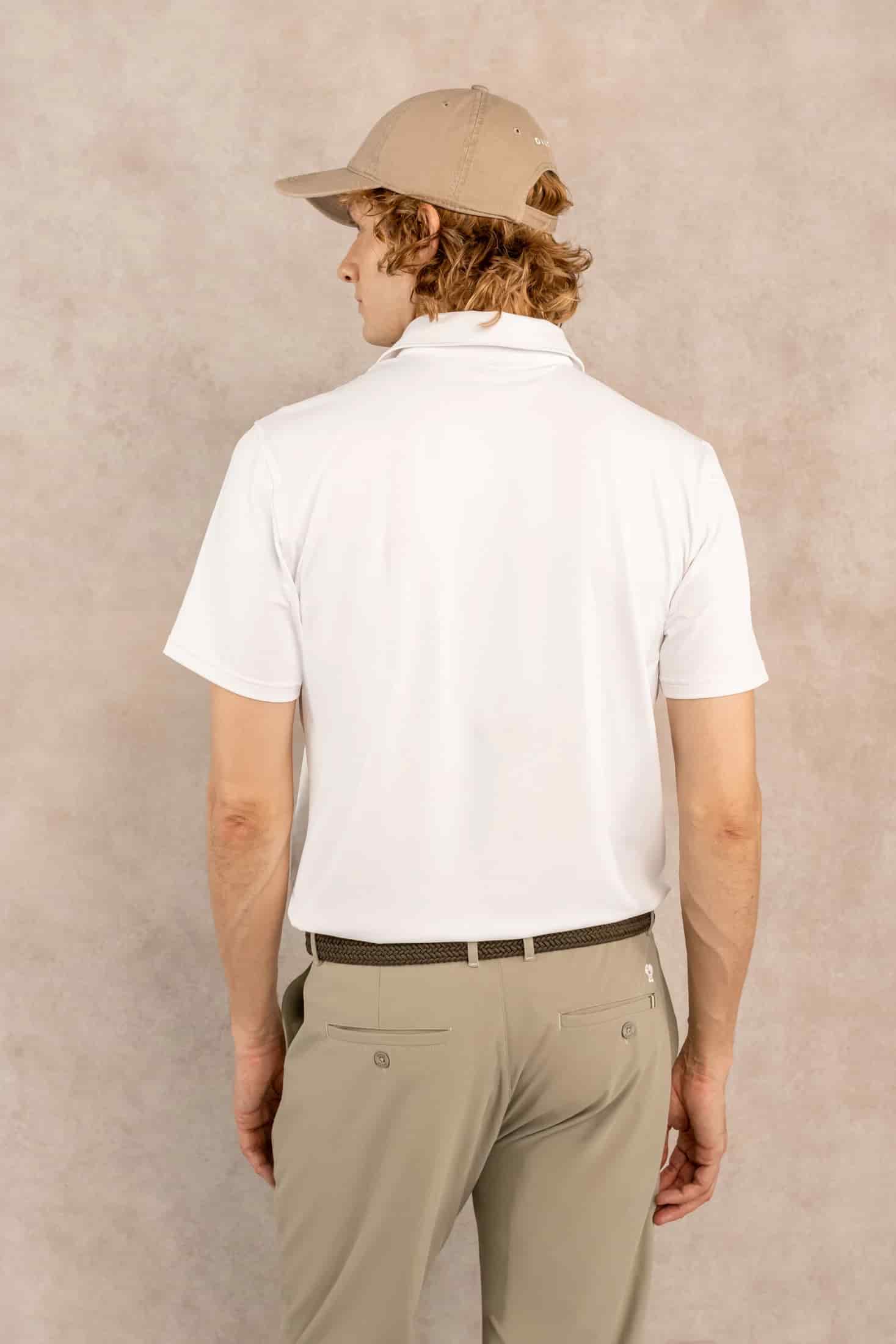 Polo Performance Antiarrugas Blanca - miniatura 4