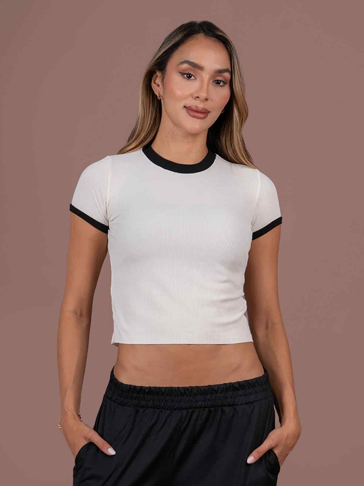 Blusa Ziwa Dolce Ivory - miniatura 1