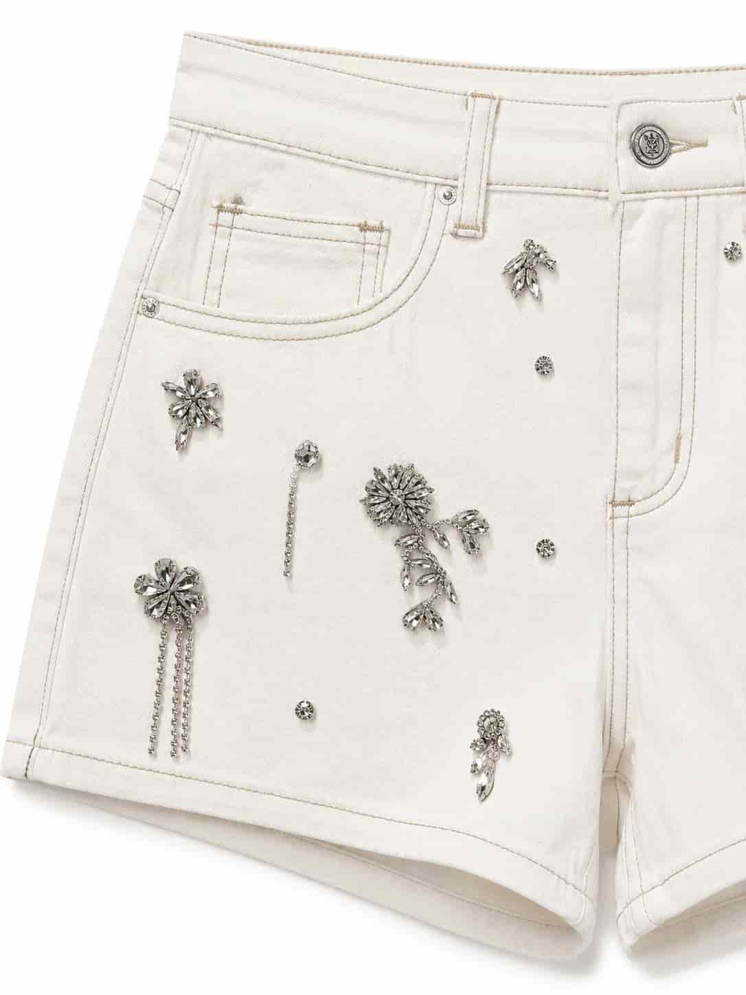 WHITE CRYSTAL SHORT - miniatura 2