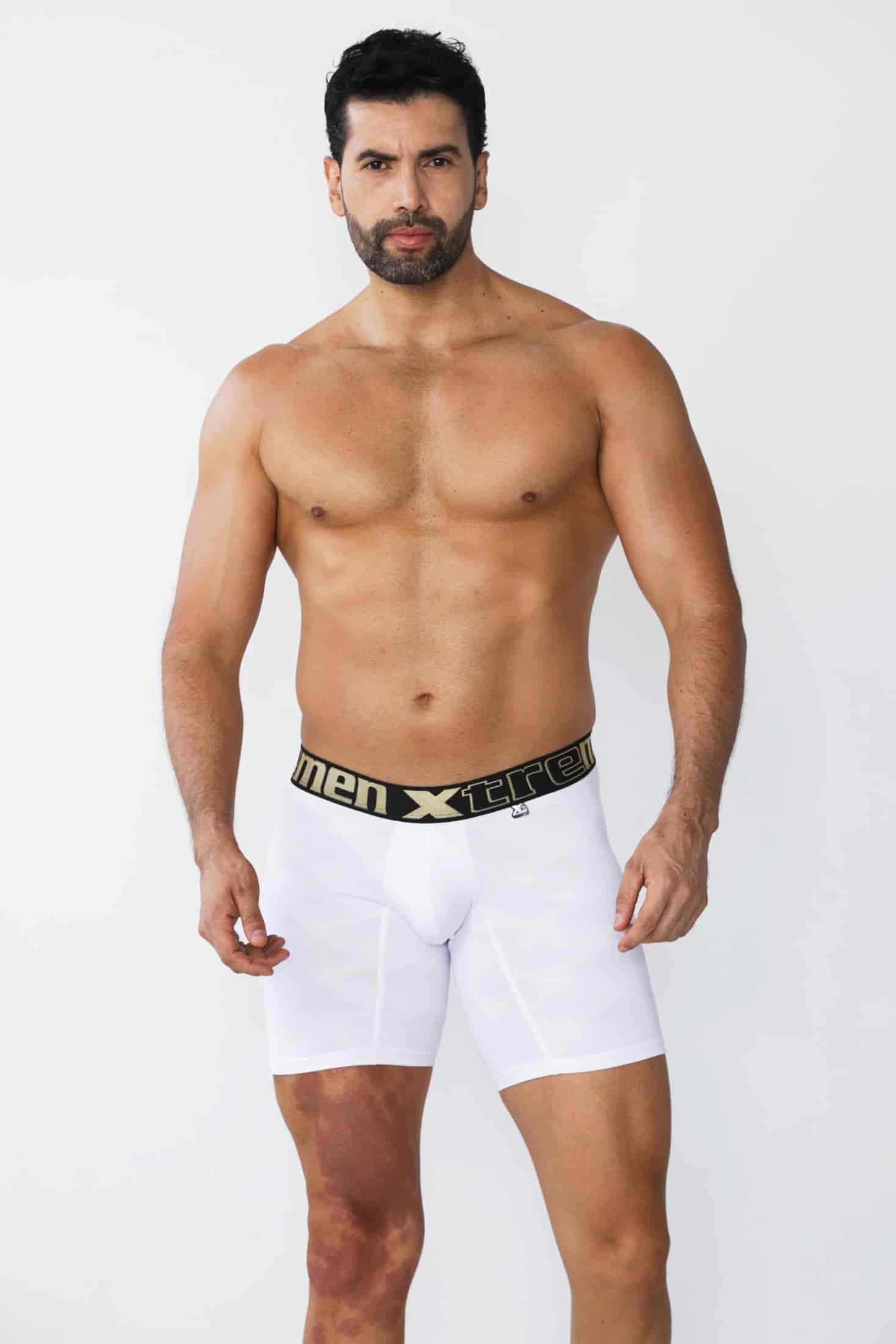 BOXER JACQUARD ONDAS BLANCO - miniatura 1