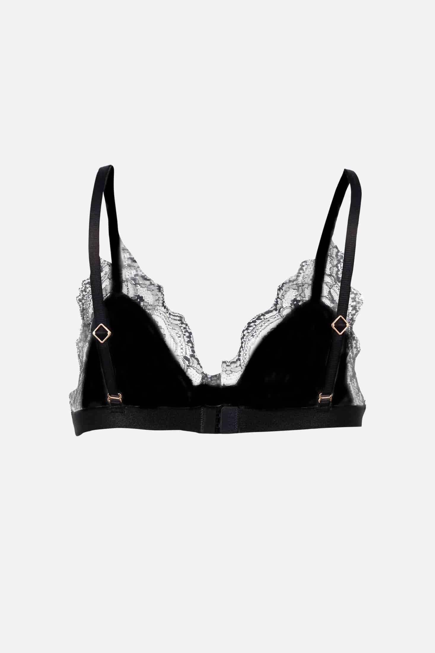 BRALETTE CON COPA ELLIPSE ADAPTABILIDAD NEGRO - miniatura 5