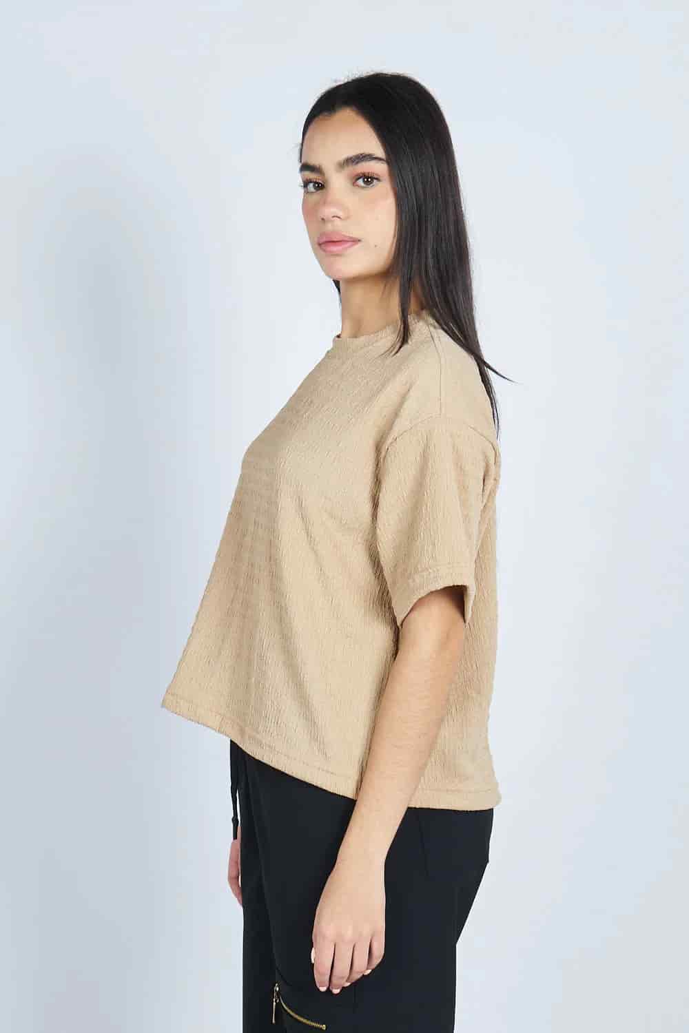 Camiseta oversize textura ARENA | Drop 03 | - miniatura 5