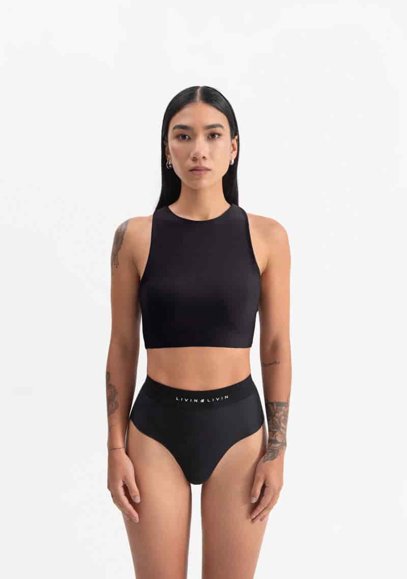 Pure x Livin Black top - miniatura 5