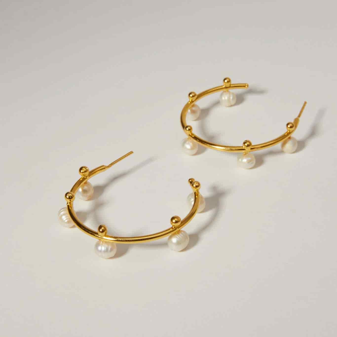 Luna Pearls Hoops - miniatura 2