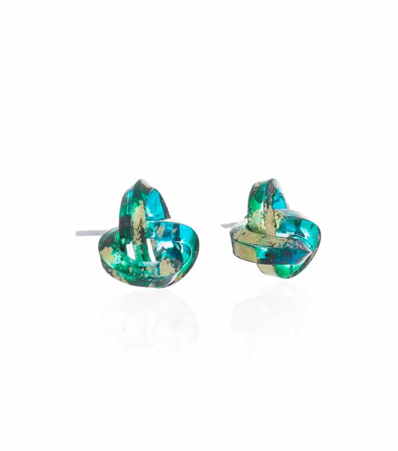 Aretes Infinito Nodo Pequeño - miniatura 2