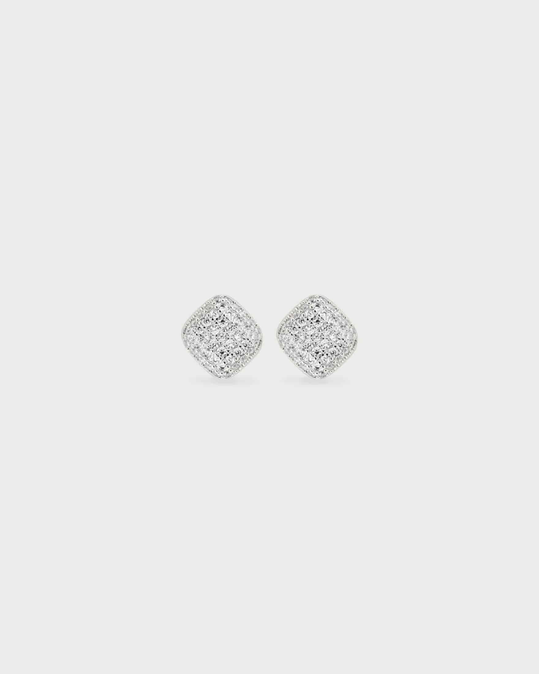 Aretes Rombo Pavé - miniatura 3