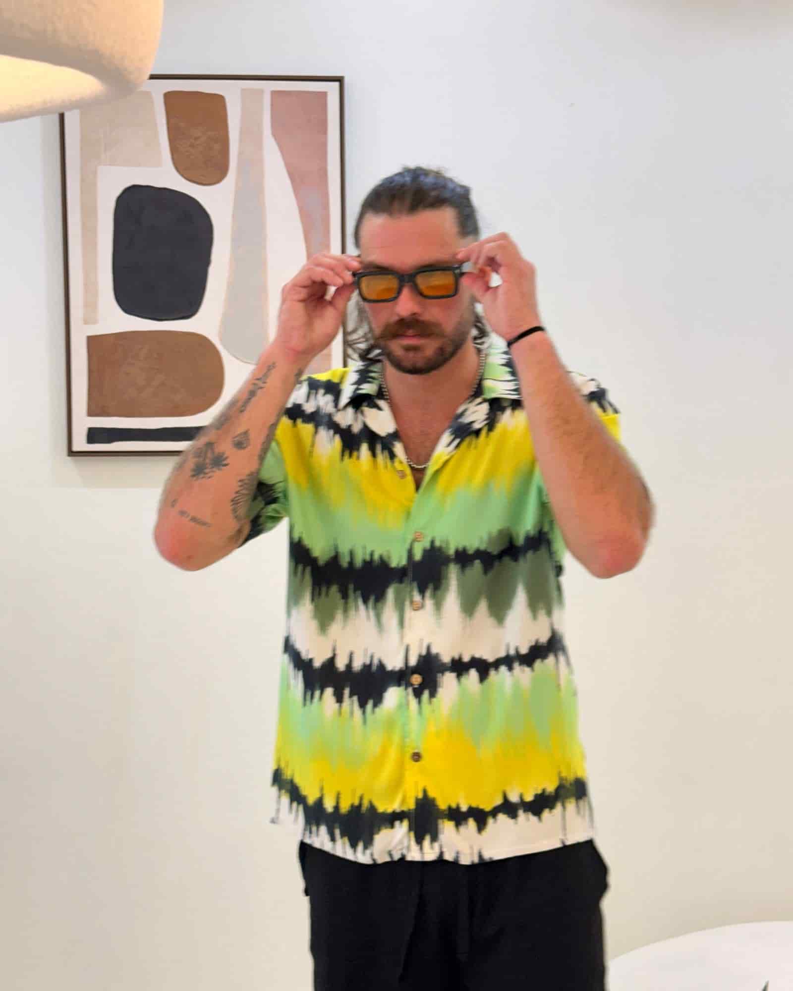 Camisa 3/4 reggae - miniatura 3