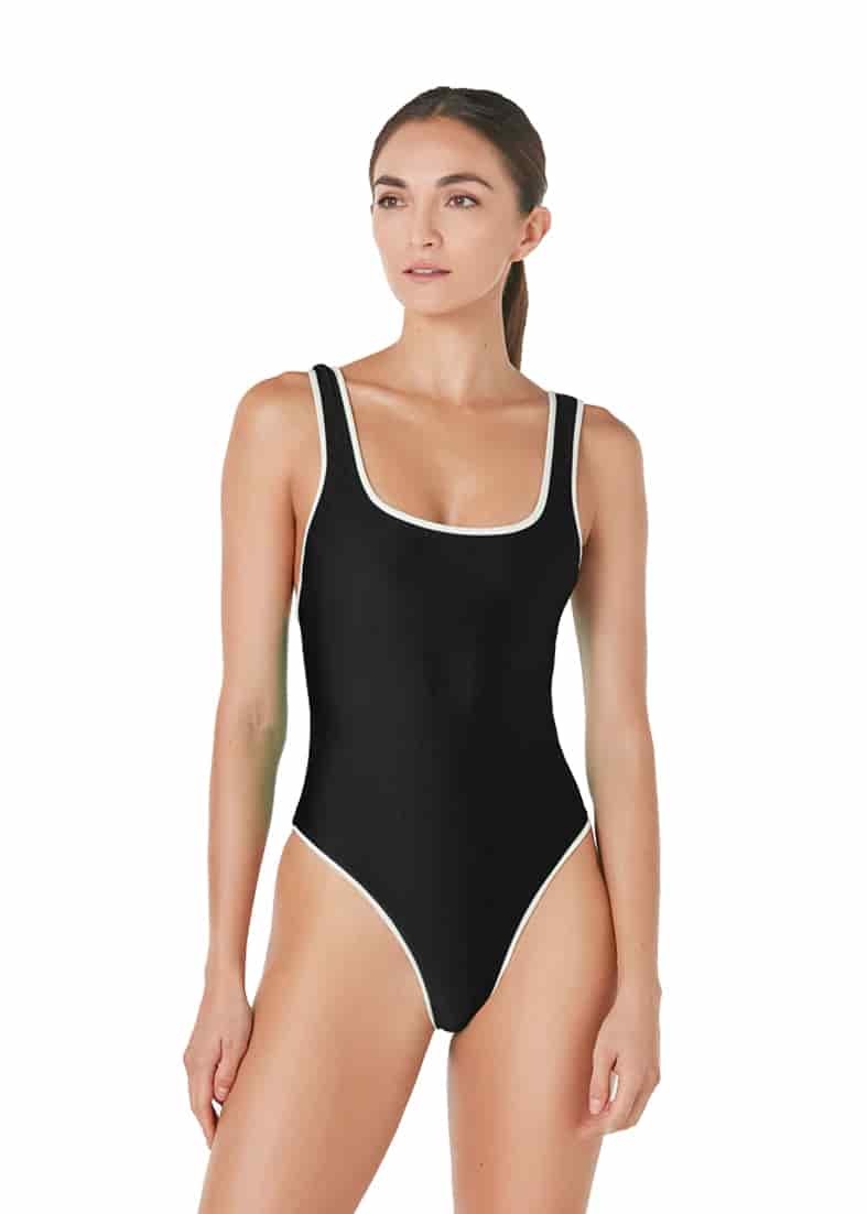 Vestido de baño entero Ventura Black - miniatura 1