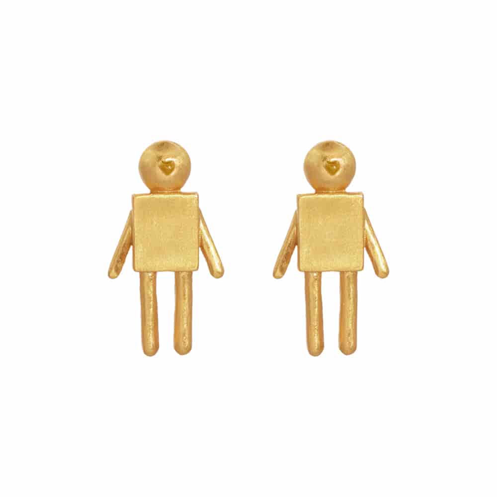 Aretes Robot Medium - miniatura 2