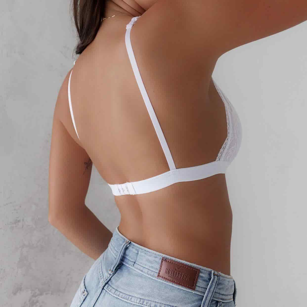 Lace Triangle Bralette - miniatura 17