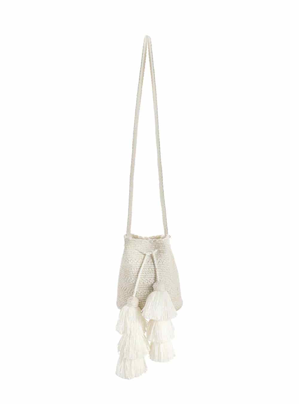 Mini Mochila wayuu Shiiliwaiya Pearl - miniatura 1