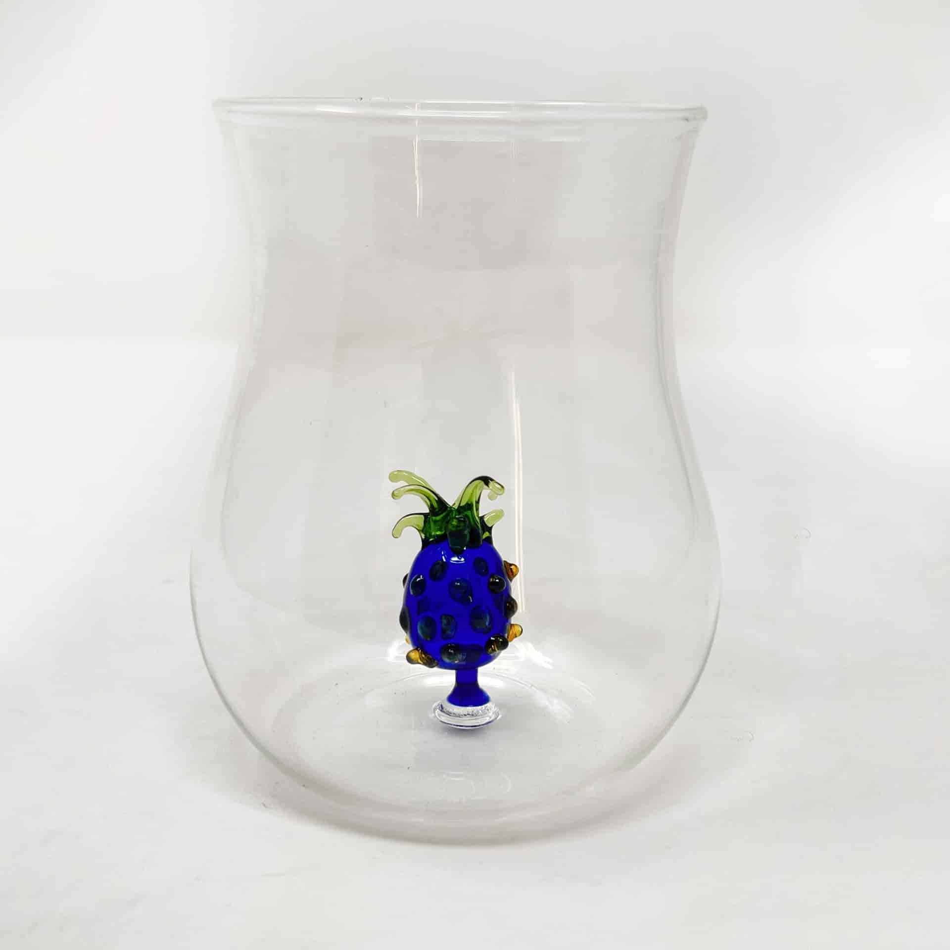 Set De Vasos Piñas Azules - miniatura 5