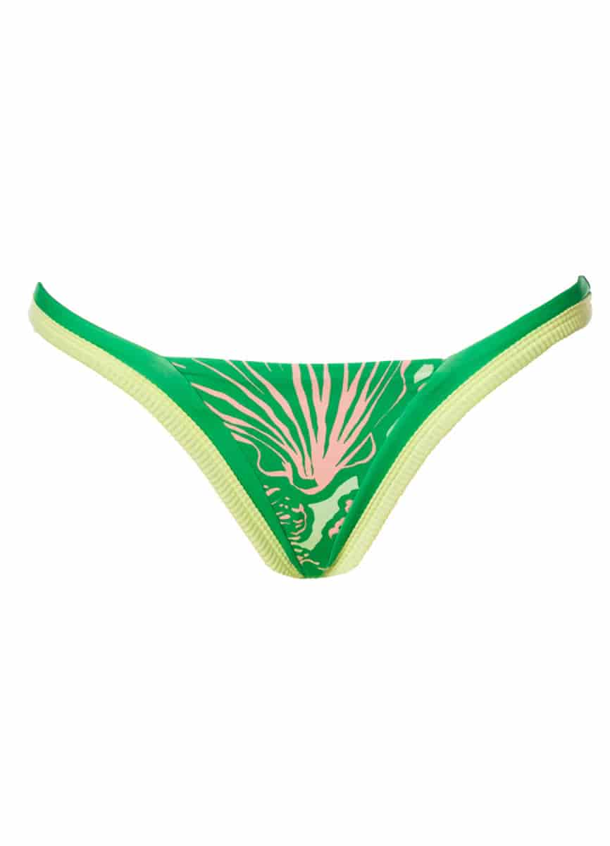 Maaji Soft Coral Trinity Regular Rise V Front Bikini Bottom - miniatura 5