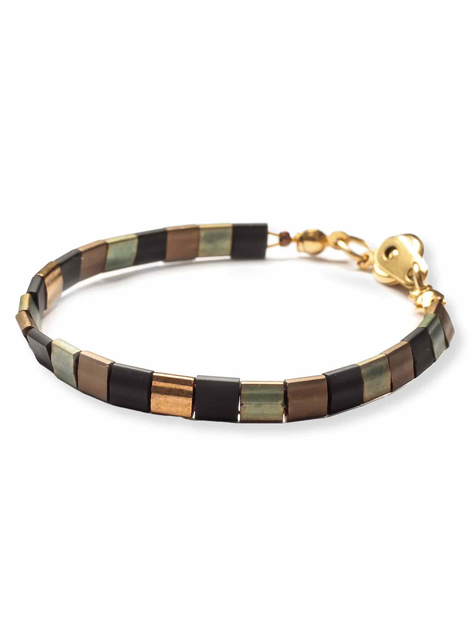 Brazalete Miyuki Tila Oxido 5mm - miniatura 1