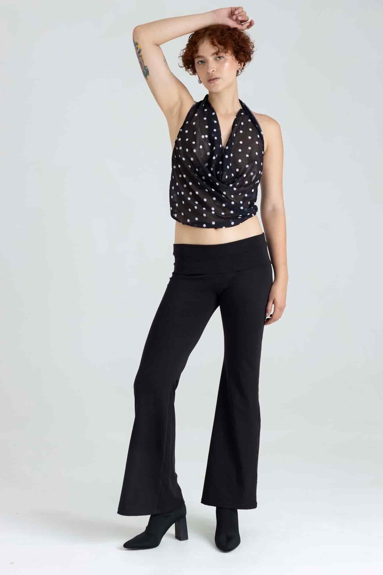 GABY DRAPED TOP - miniatura 17