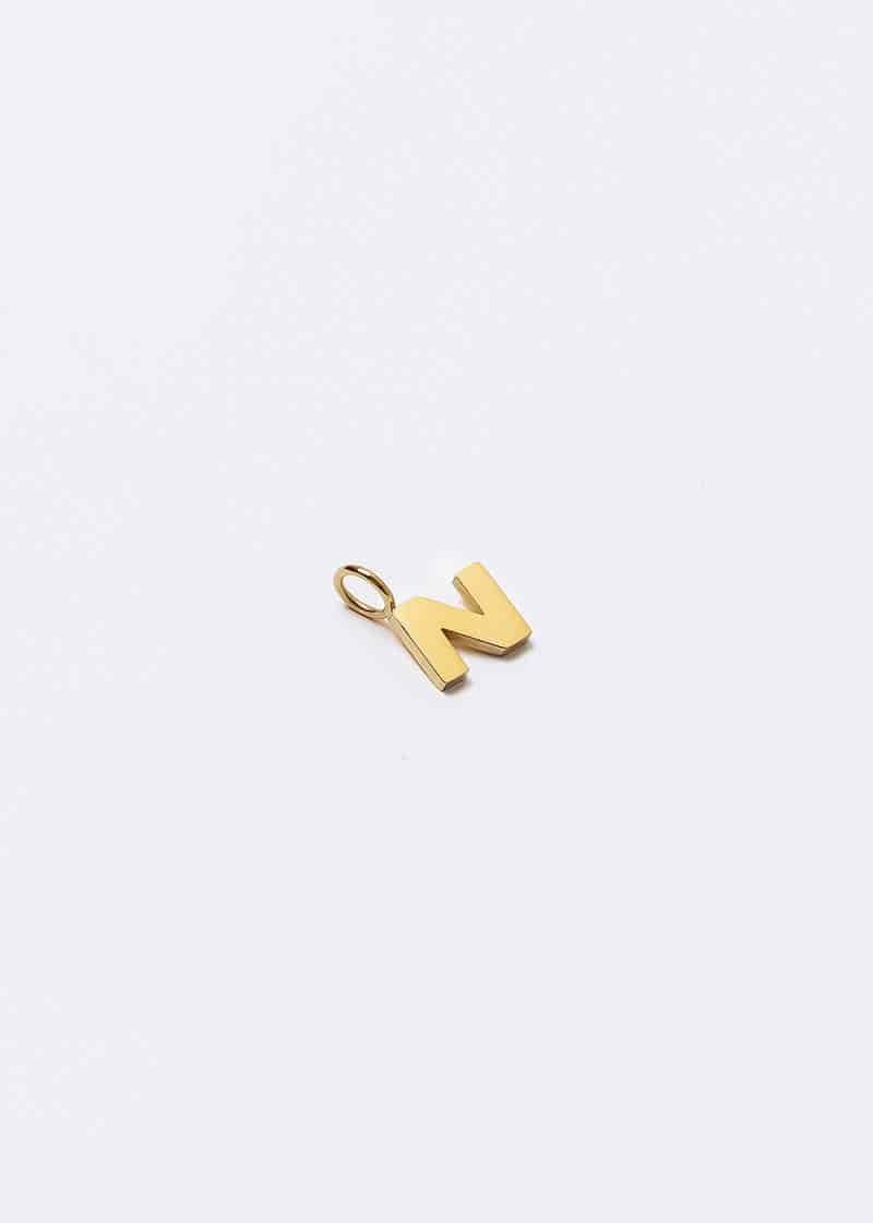 Dije Letra Dorado - miniatura 8