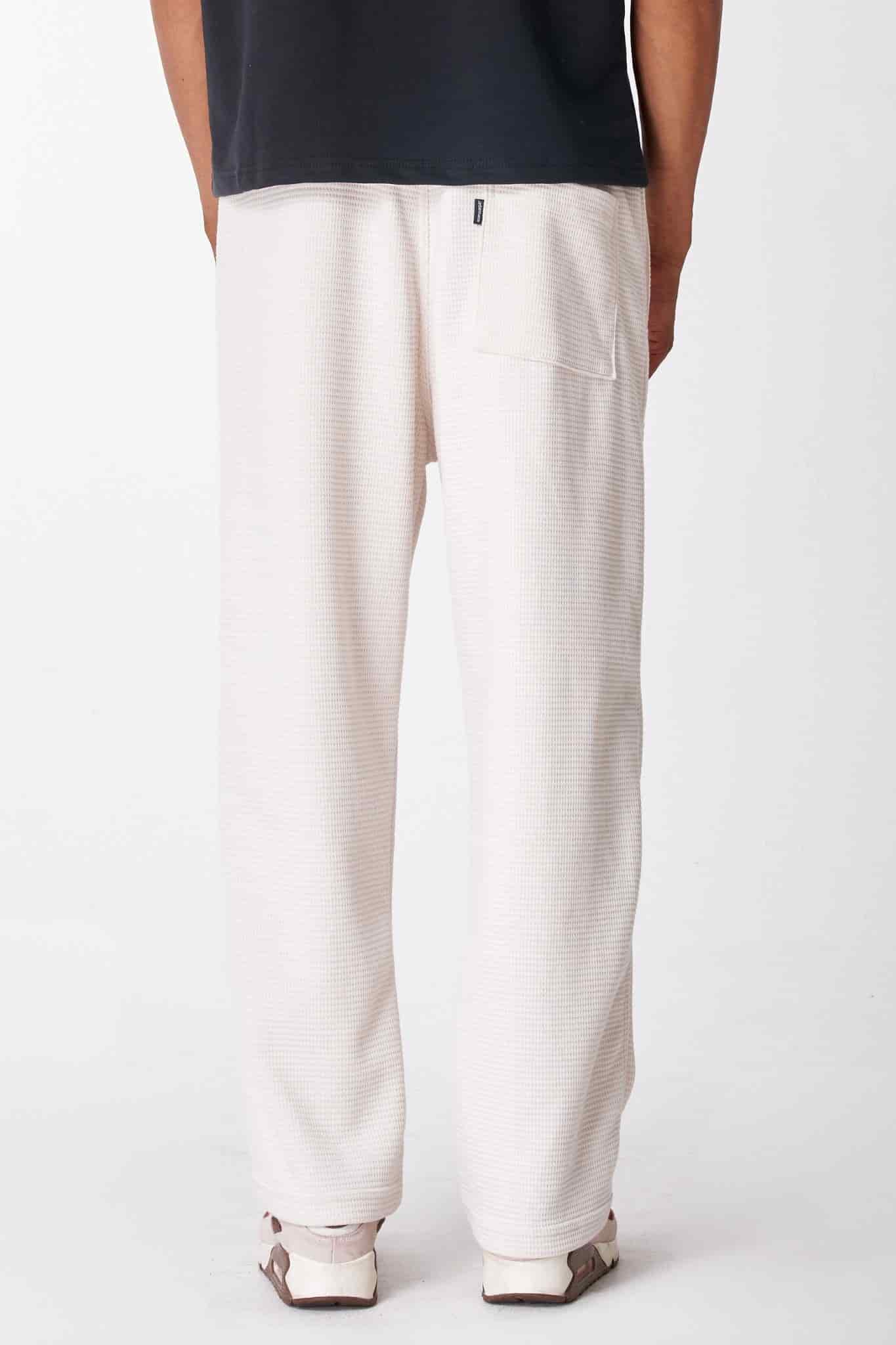 Sweet pant Marfil textura cuadros 14372 - miniatura 4