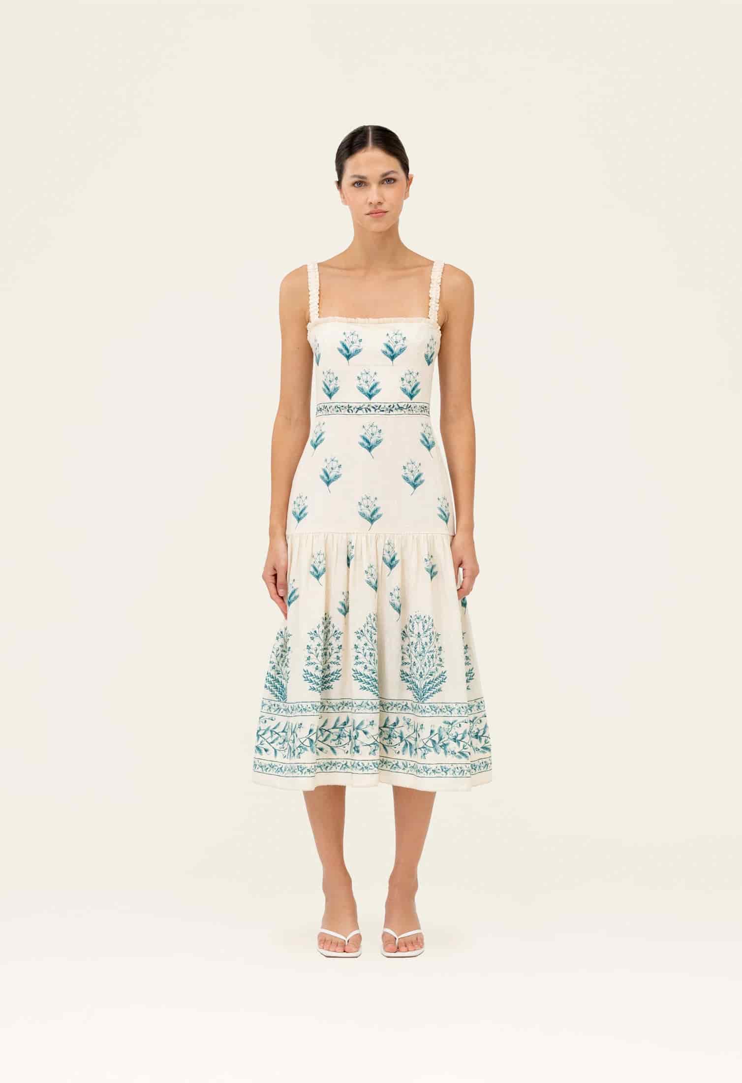 Níspero Ceiba Midi Dress - miniatura 1