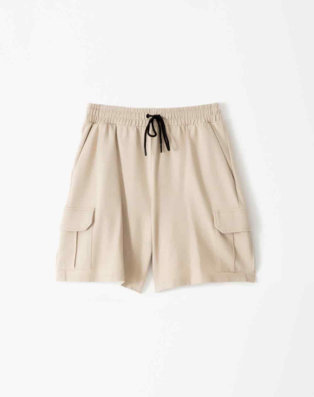 Bermuda cargo regular algodón caqui hombre - miniatura 5