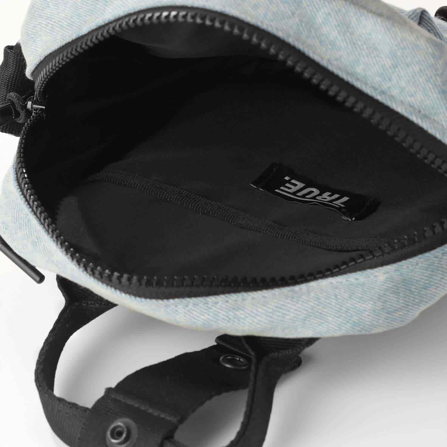 Sidekick Denim Crossbody Bag - Blue - miniatura 4