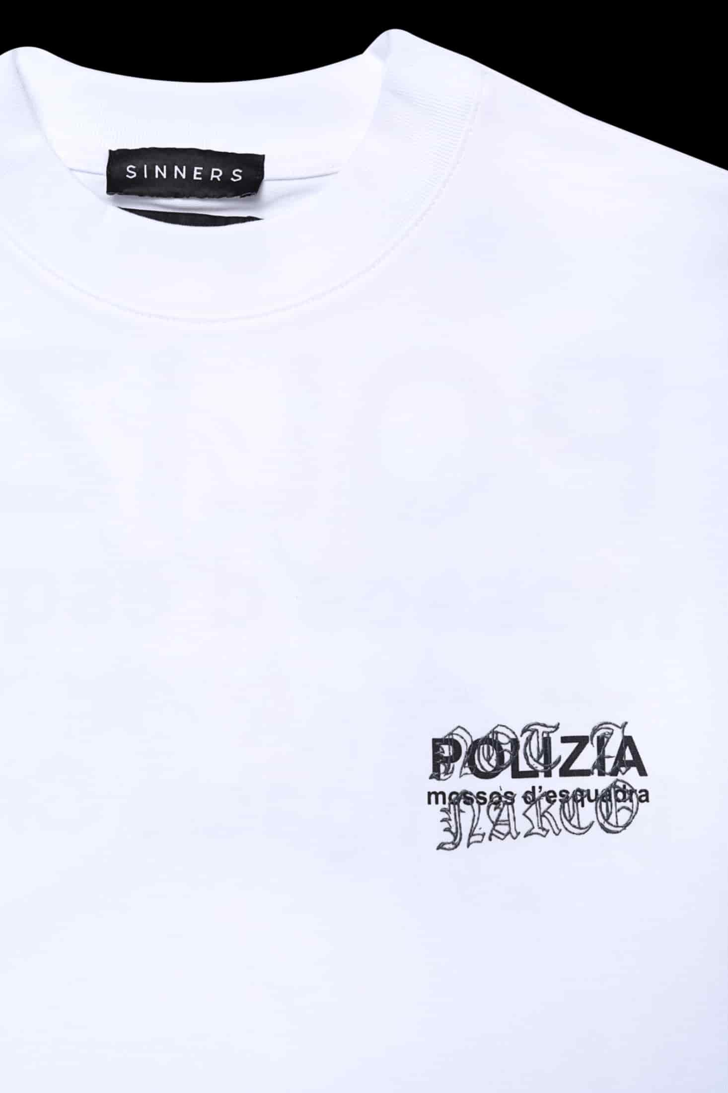 POLIZIA WHITE T-SHIRT - miniatura 5