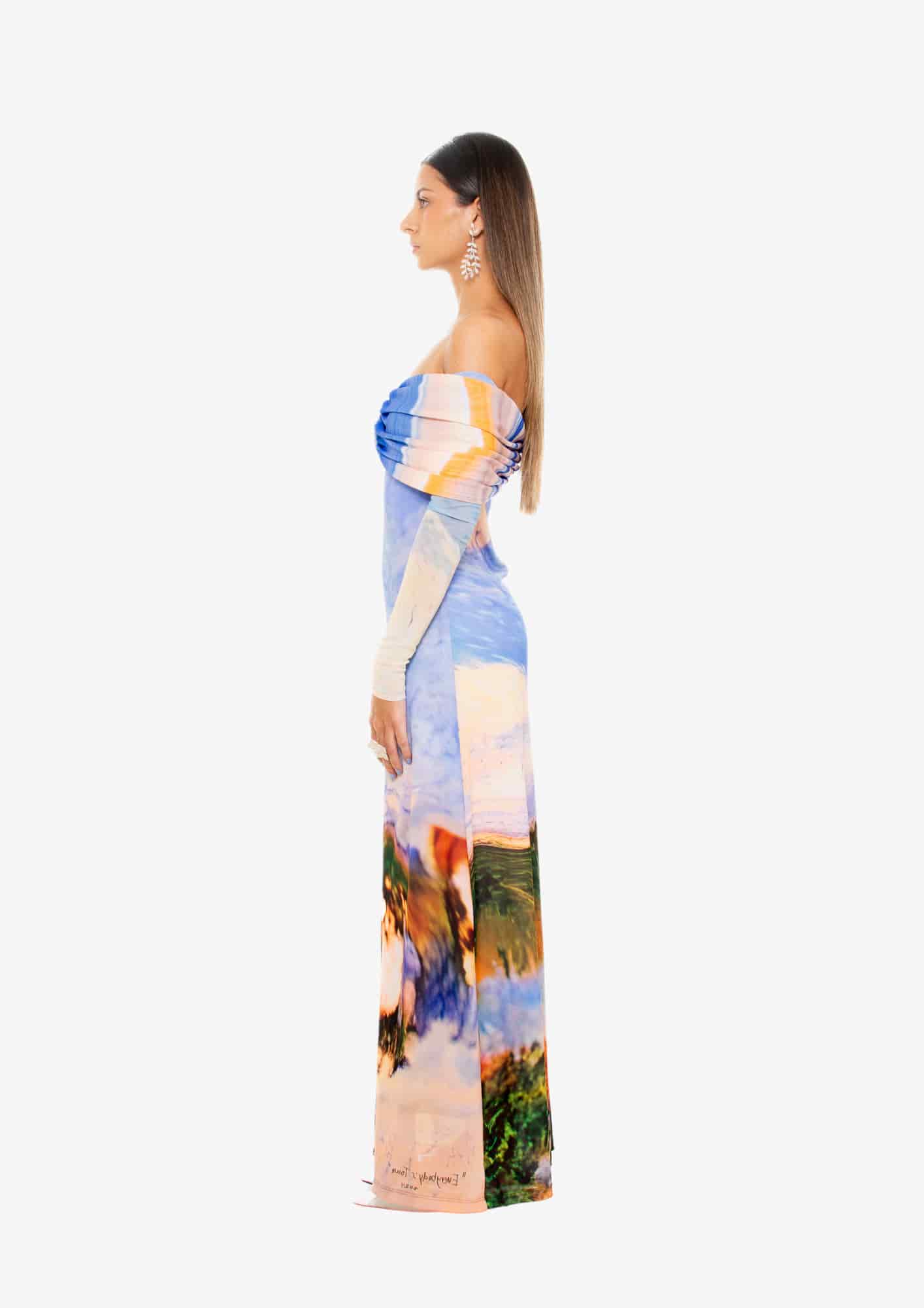 'Everybody's Town' Artwork Dress - miniatura 4