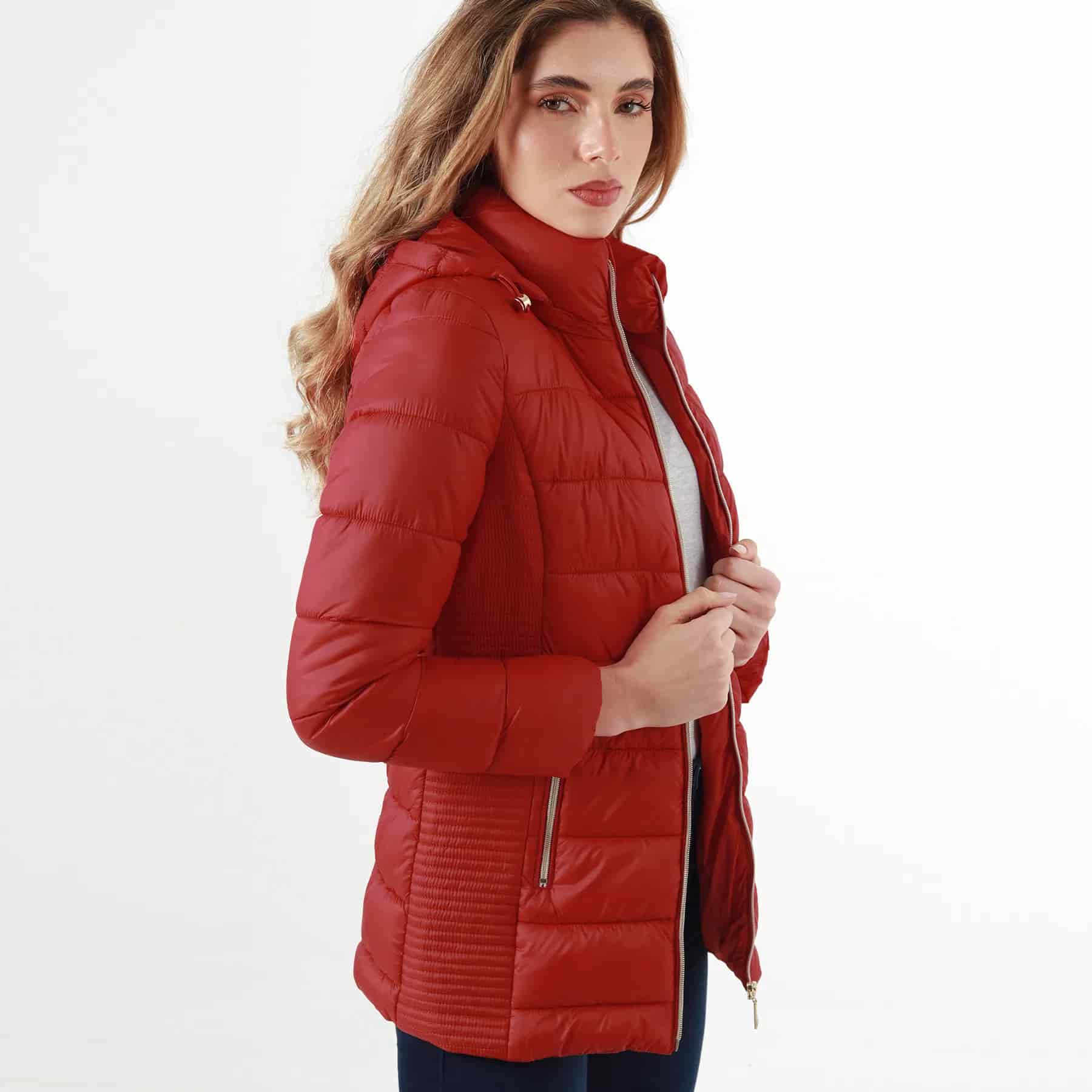 Chaqueta Acolchada Roja - miniatura 6