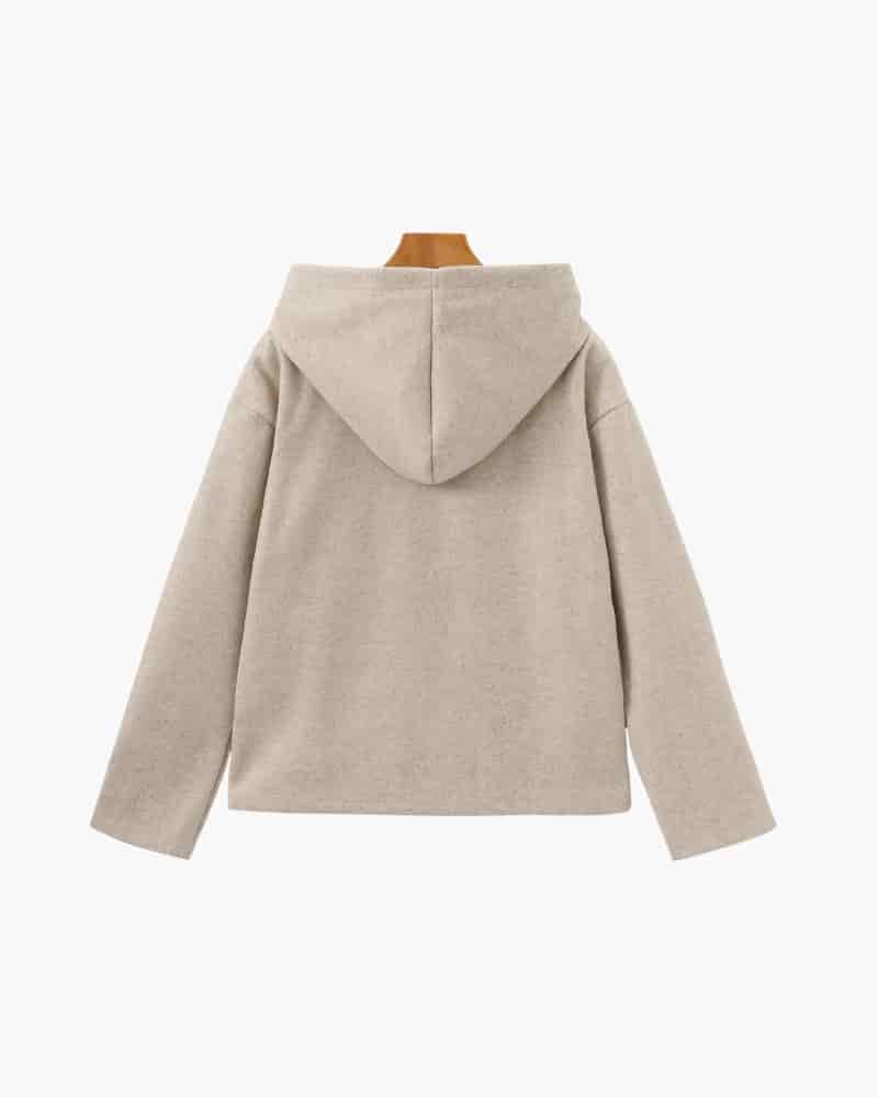 Marlow Wool Zip Coat - miniatura 3