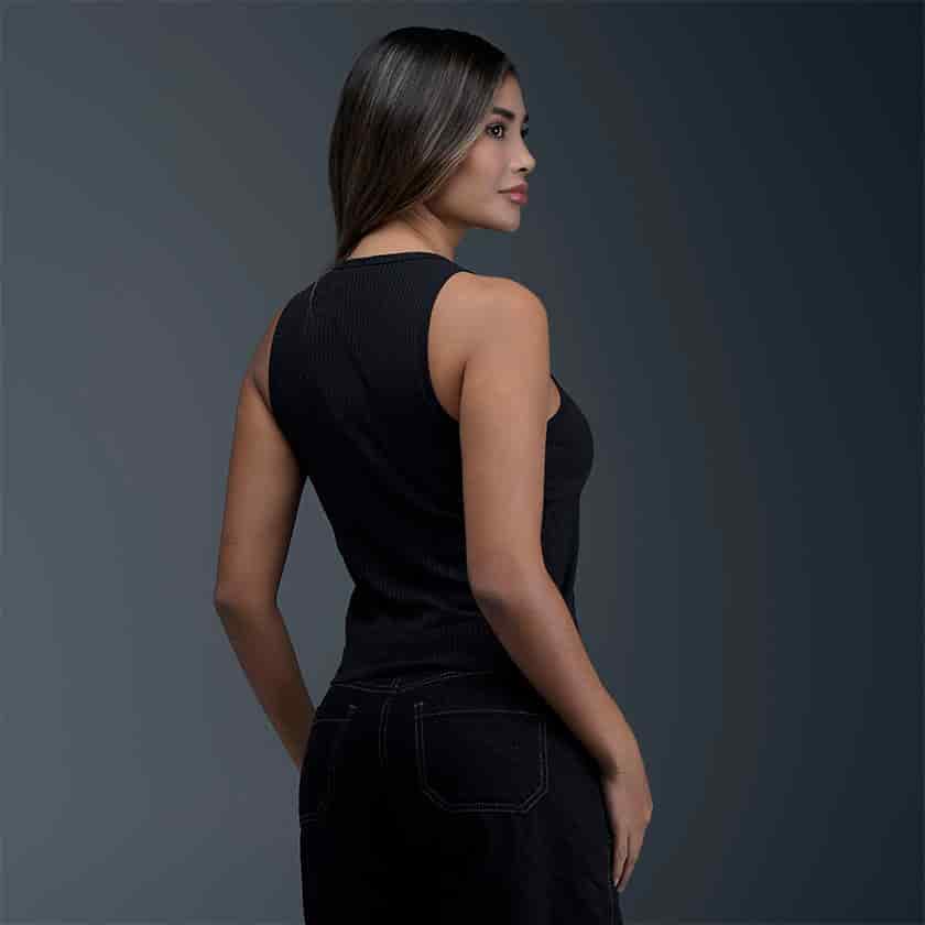 Blusa Negra Mujer - miniatura 2