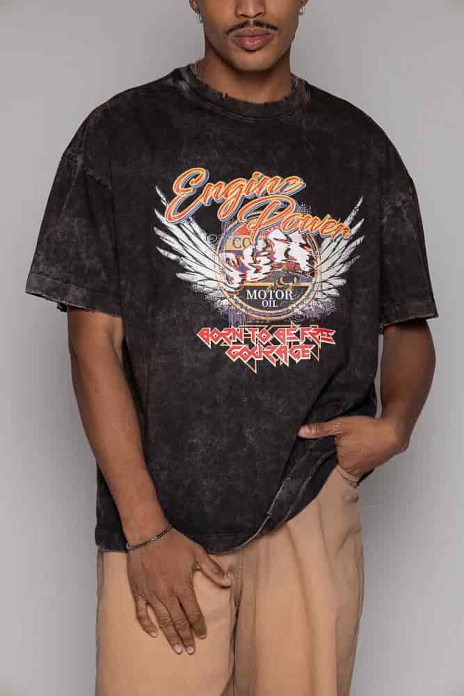 Oversized Courage Aguila-Negra/Stone - miniatura 8