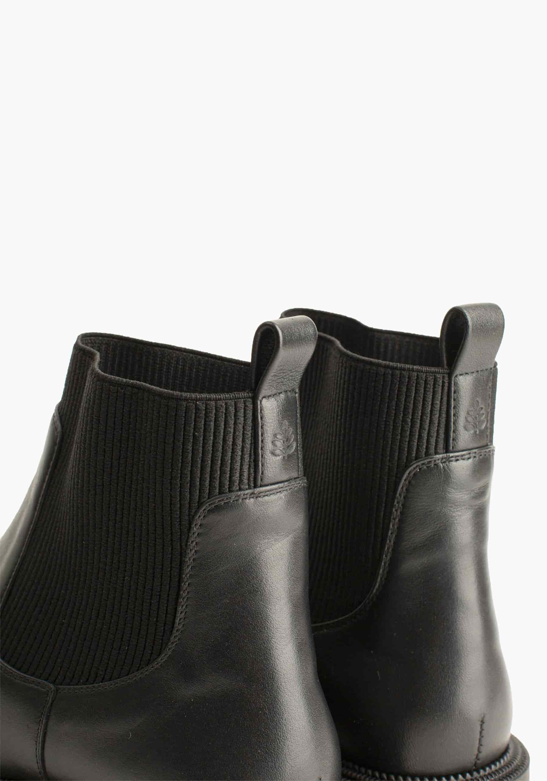 Botas Chelsea Mujer Negro - miniatura 7