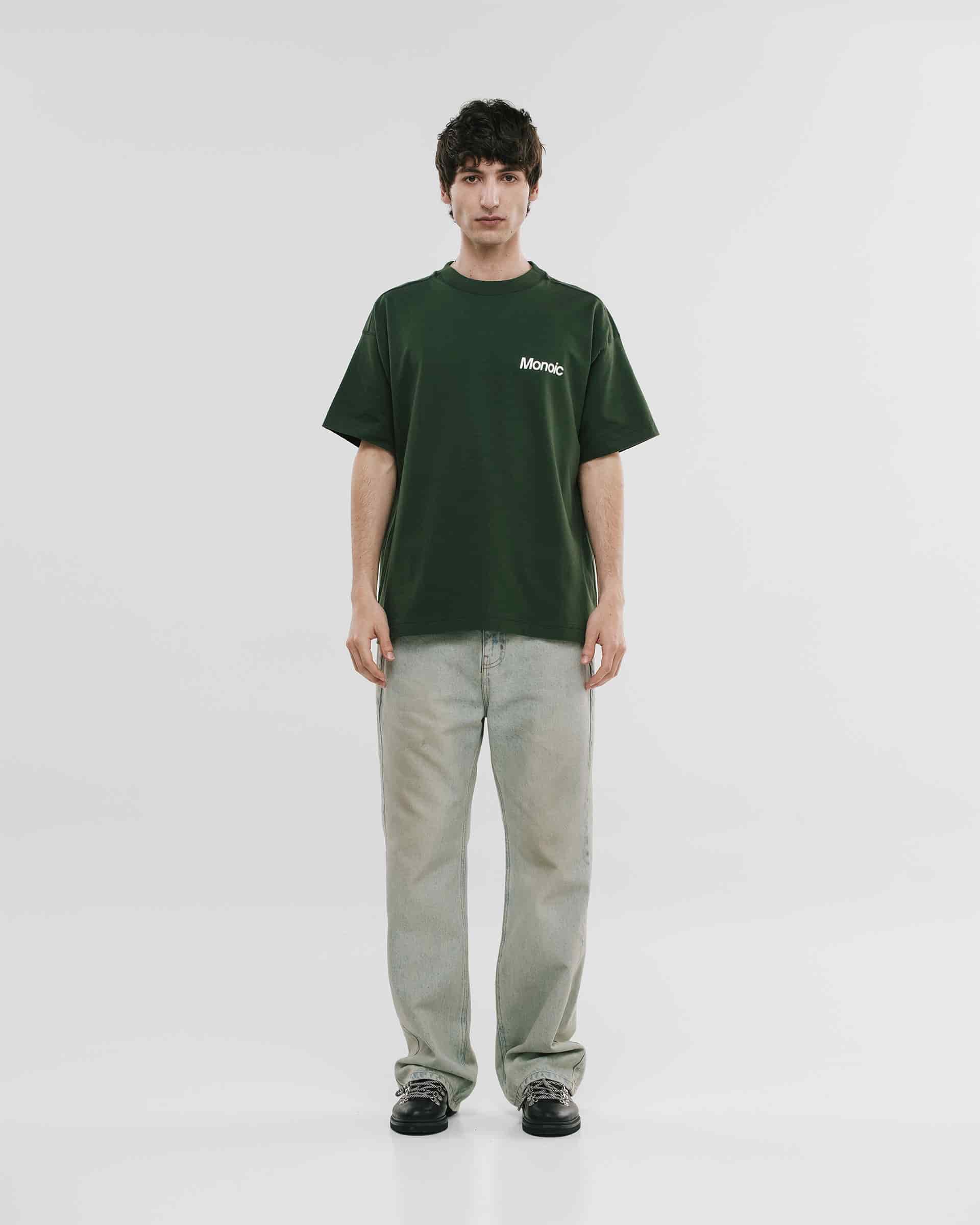 Camiseta Logo Oversized V4 - Forest Green - miniatura 4