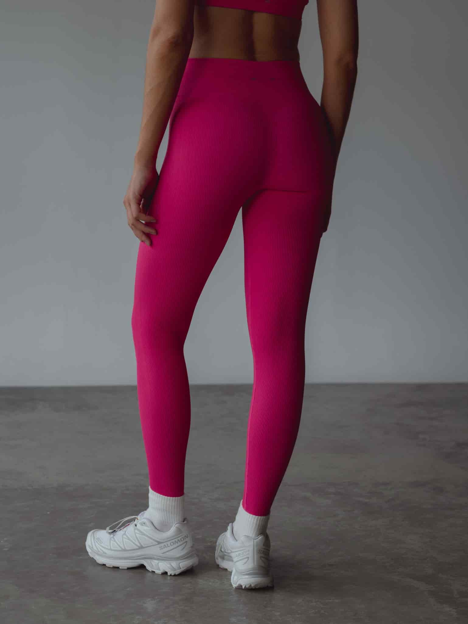 BLAZE SEAMLESS LEGGINGS - FUCSIA - miniatura 10