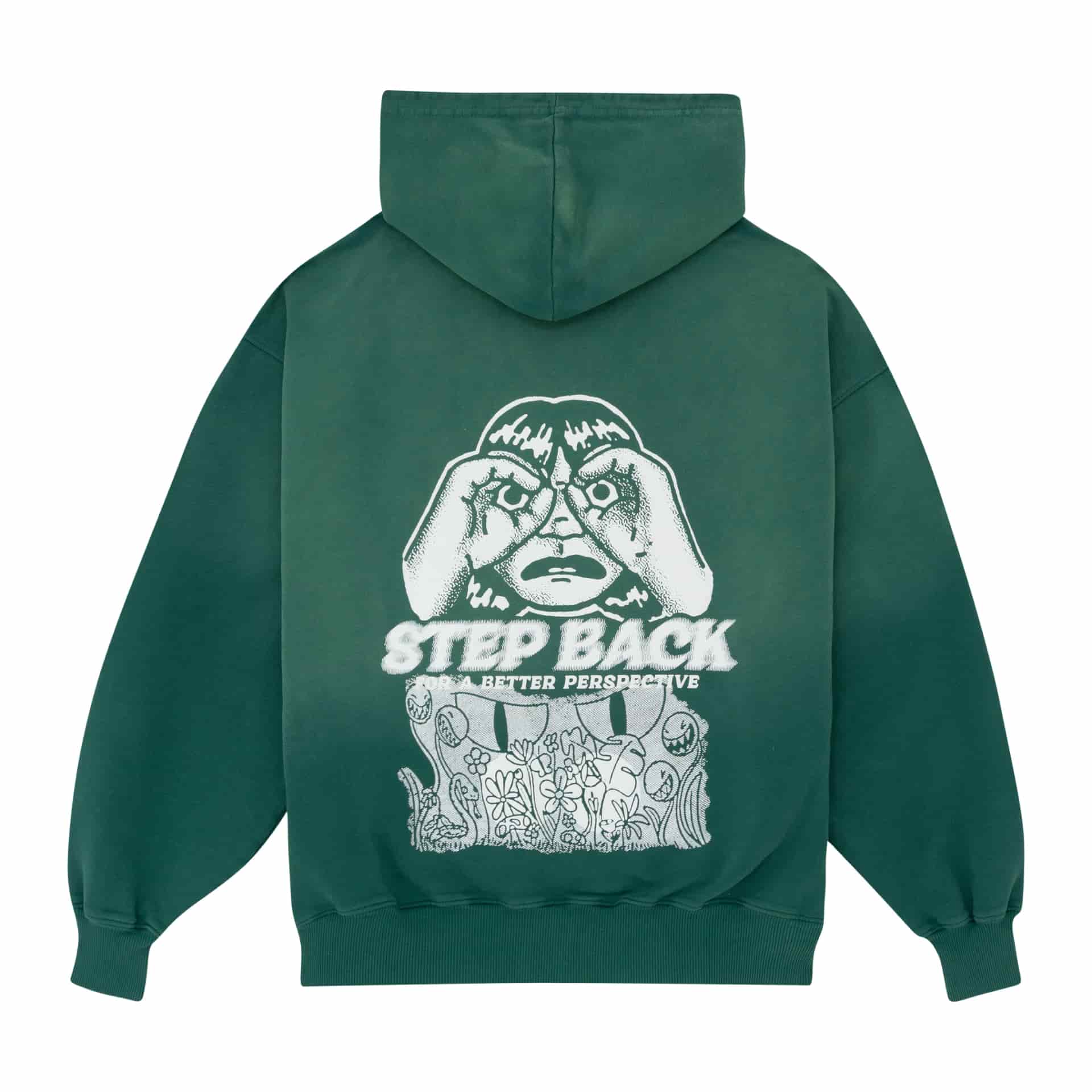 HOODIE POINT.ZERO VERDE - miniatura 1