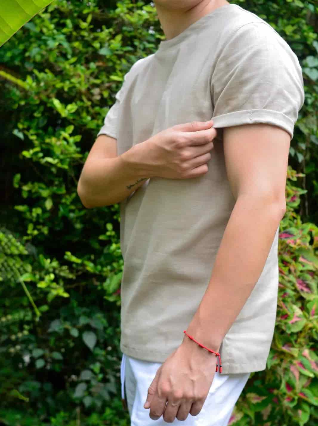 CAMISETA LINO ALGODÓN - miniatura 5