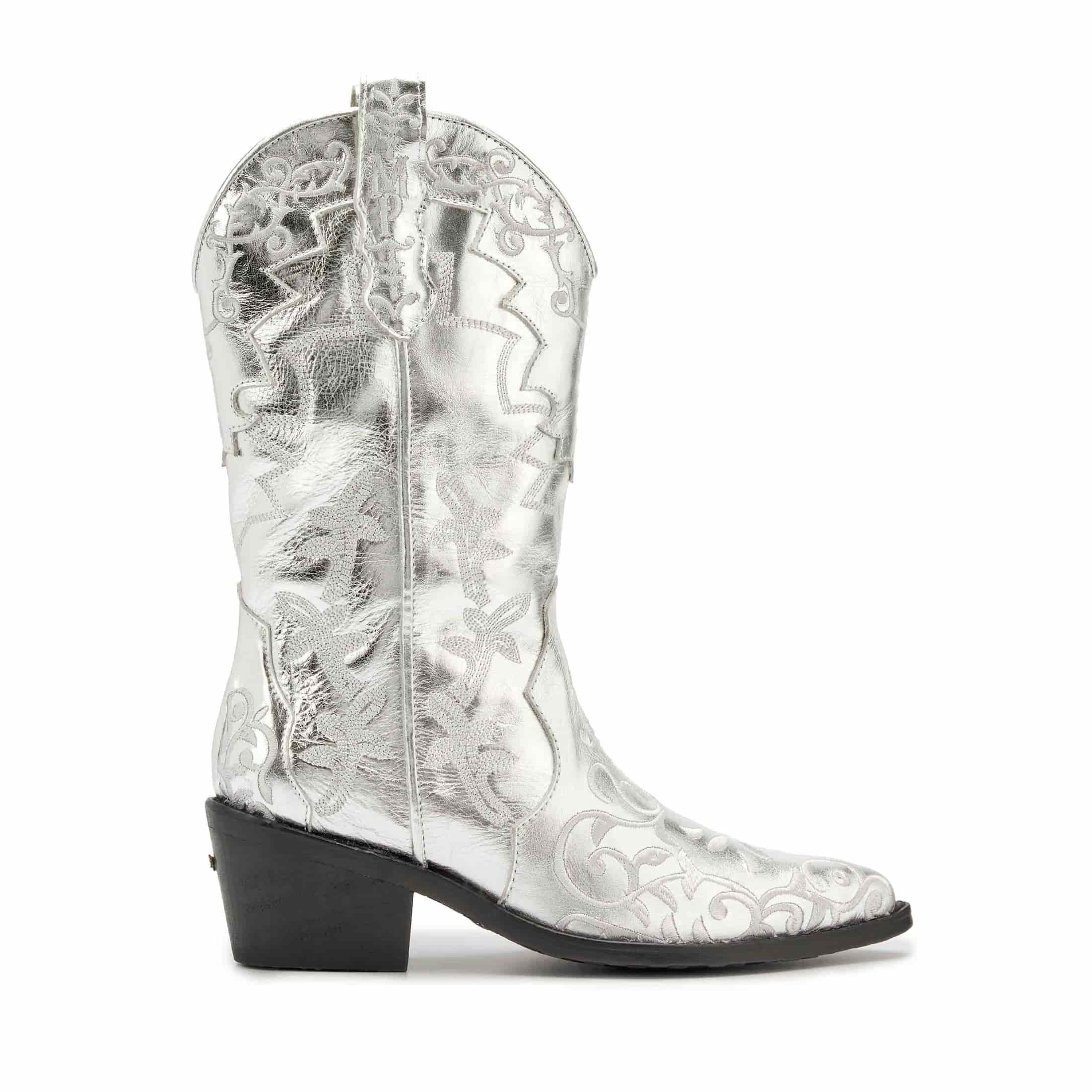 BOTA TEXANA ROSAS - miniatura 1