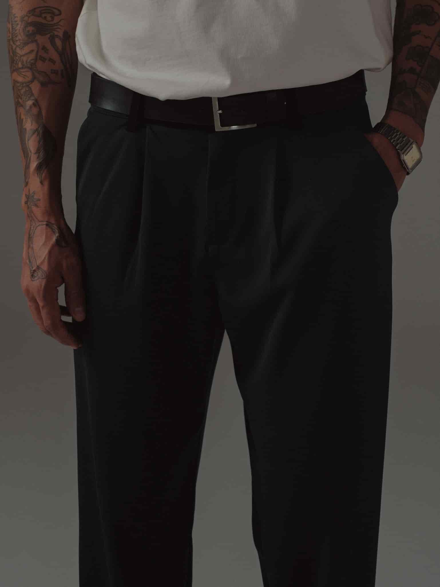 MEN CLASSIC BELT - BLACK - miniatura 5