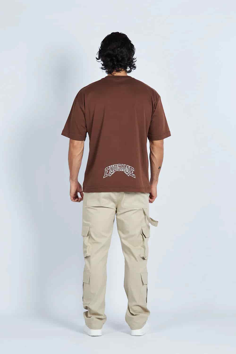 Jogger cargo 8 bolsillos bota recta CAQUI | DROP 3 | - miniatura 6