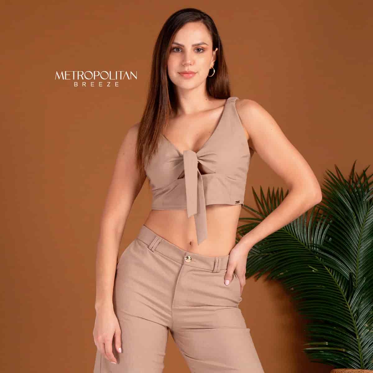 Blusa Crop Top Slim Free - miniatura 1
