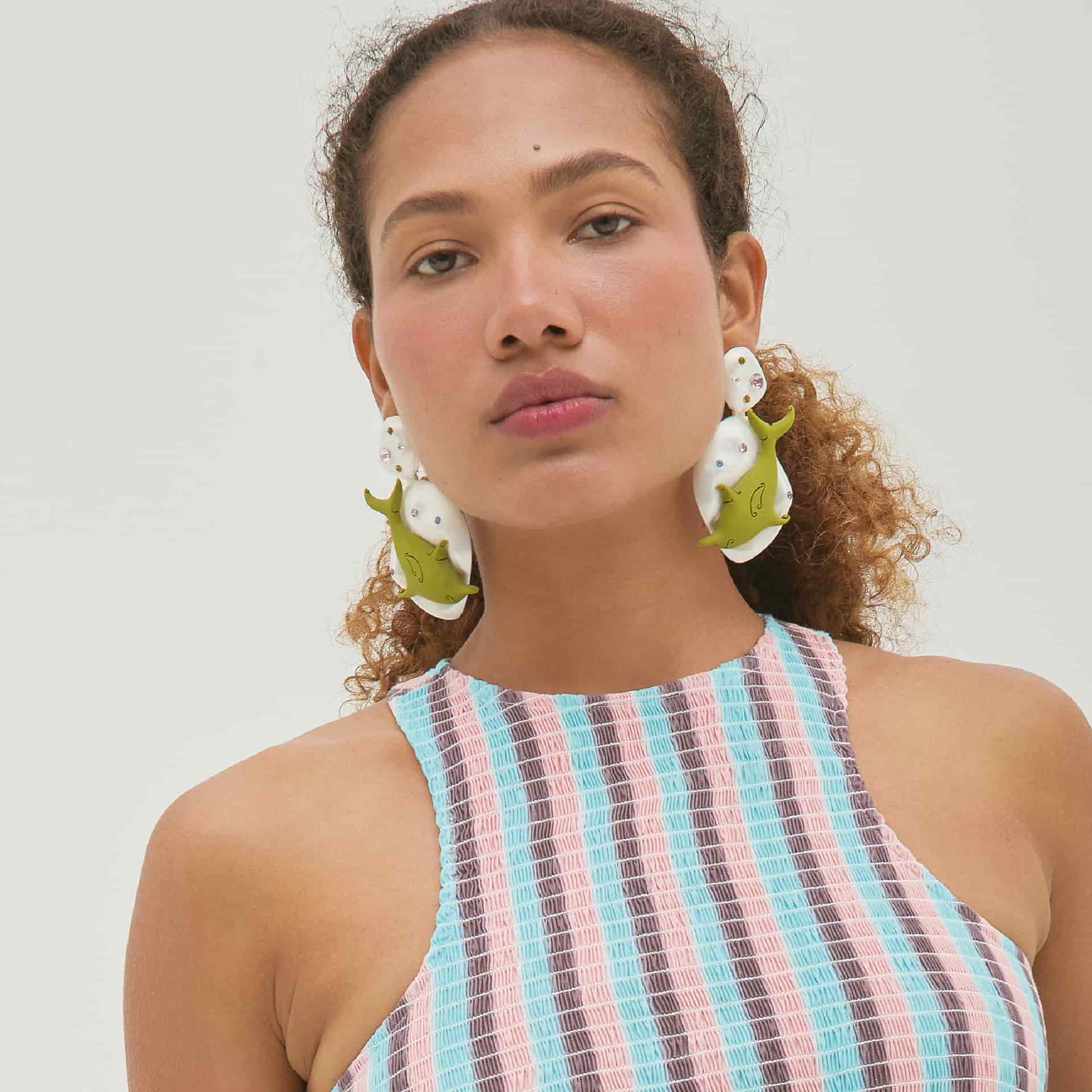 ARETES DOBLE DELFÍN - SIXXTA (Producto personalizado) - miniatura 11