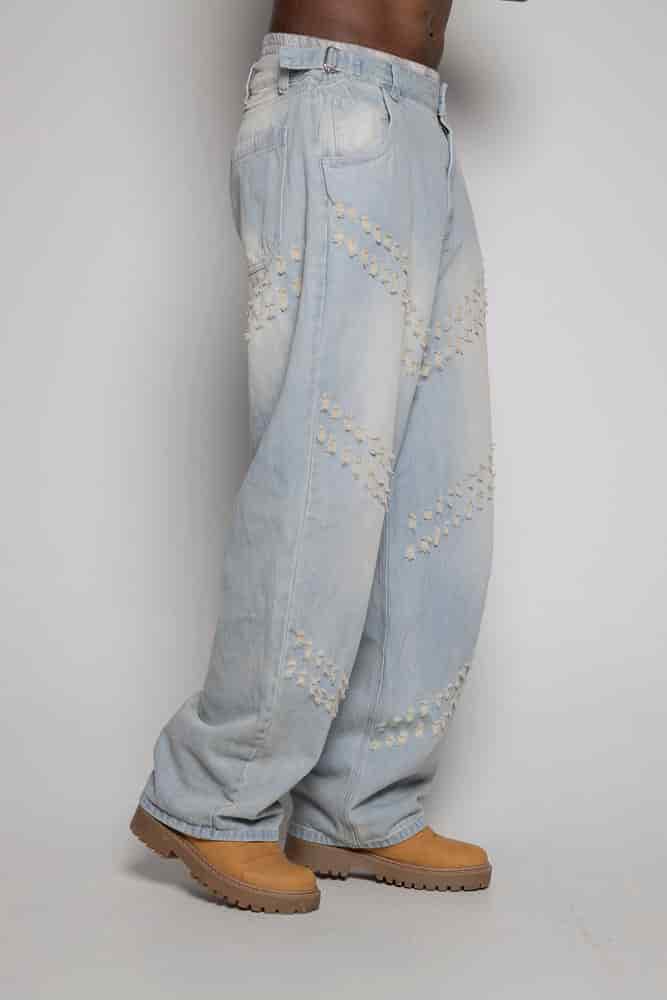 Baggy Courage Azul/Laser - miniatura 10