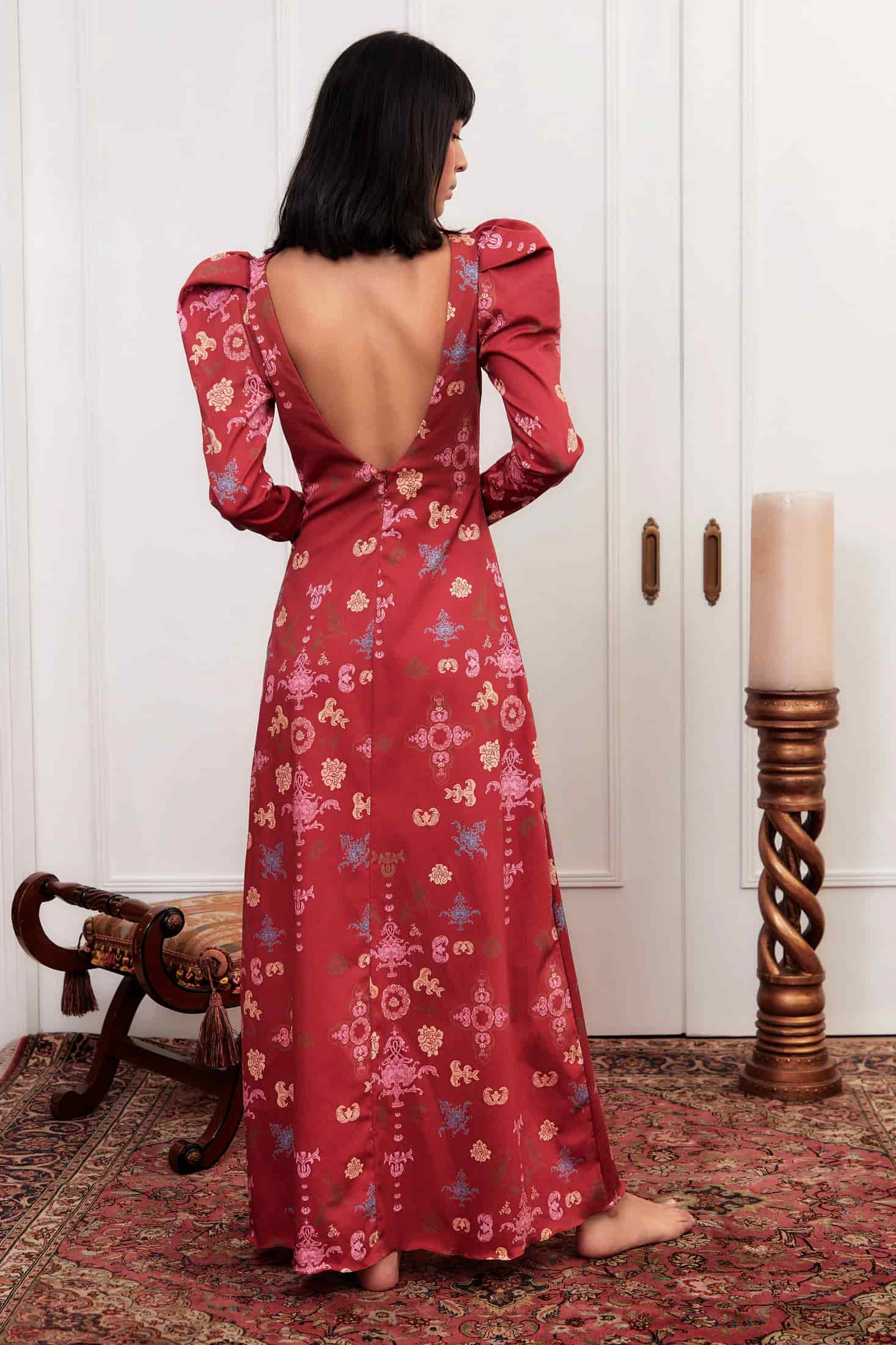 Violeta de Otoño Ankle Dress - miniatura 3