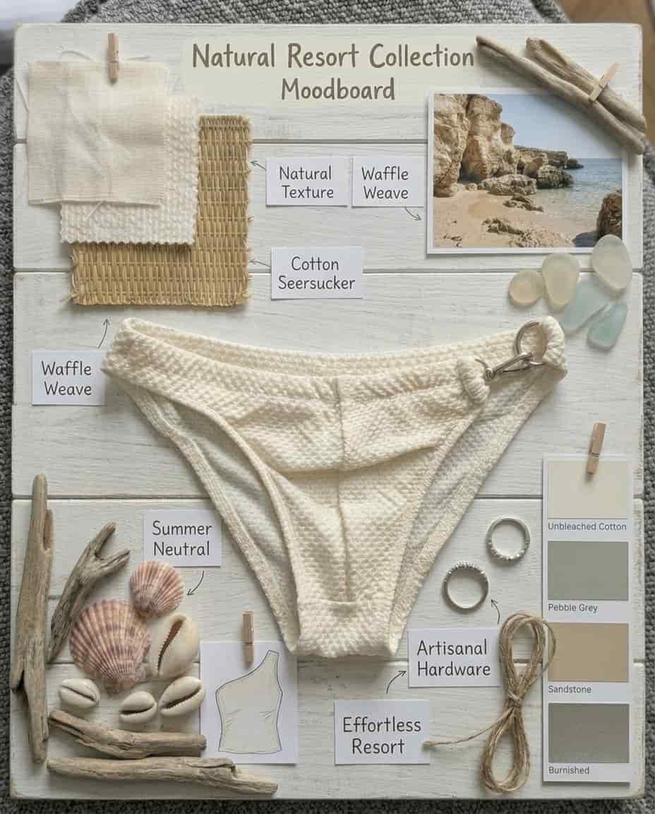 Crunch Swim Bikini — Beige - miniatura 6