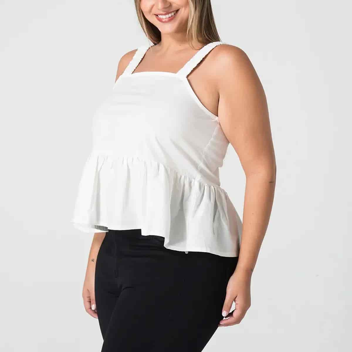 Blusa Manga Sisa Bandes - miniatura 3