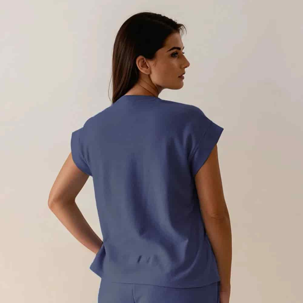 Camisa Silueta Amplia Lisa - miniatura 4