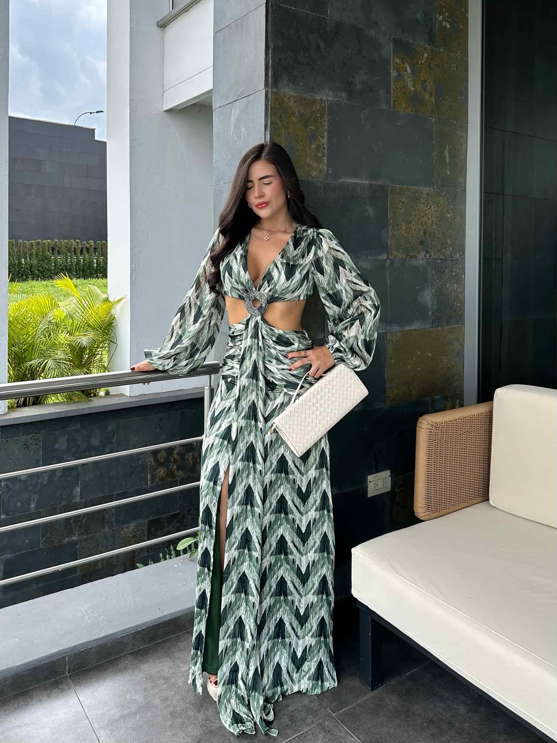 VESTIDO MIA VERDE - miniatura 4